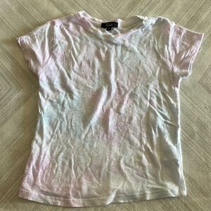 Rails Girls Light Faded Purple & Blue V Neck T-Shirt